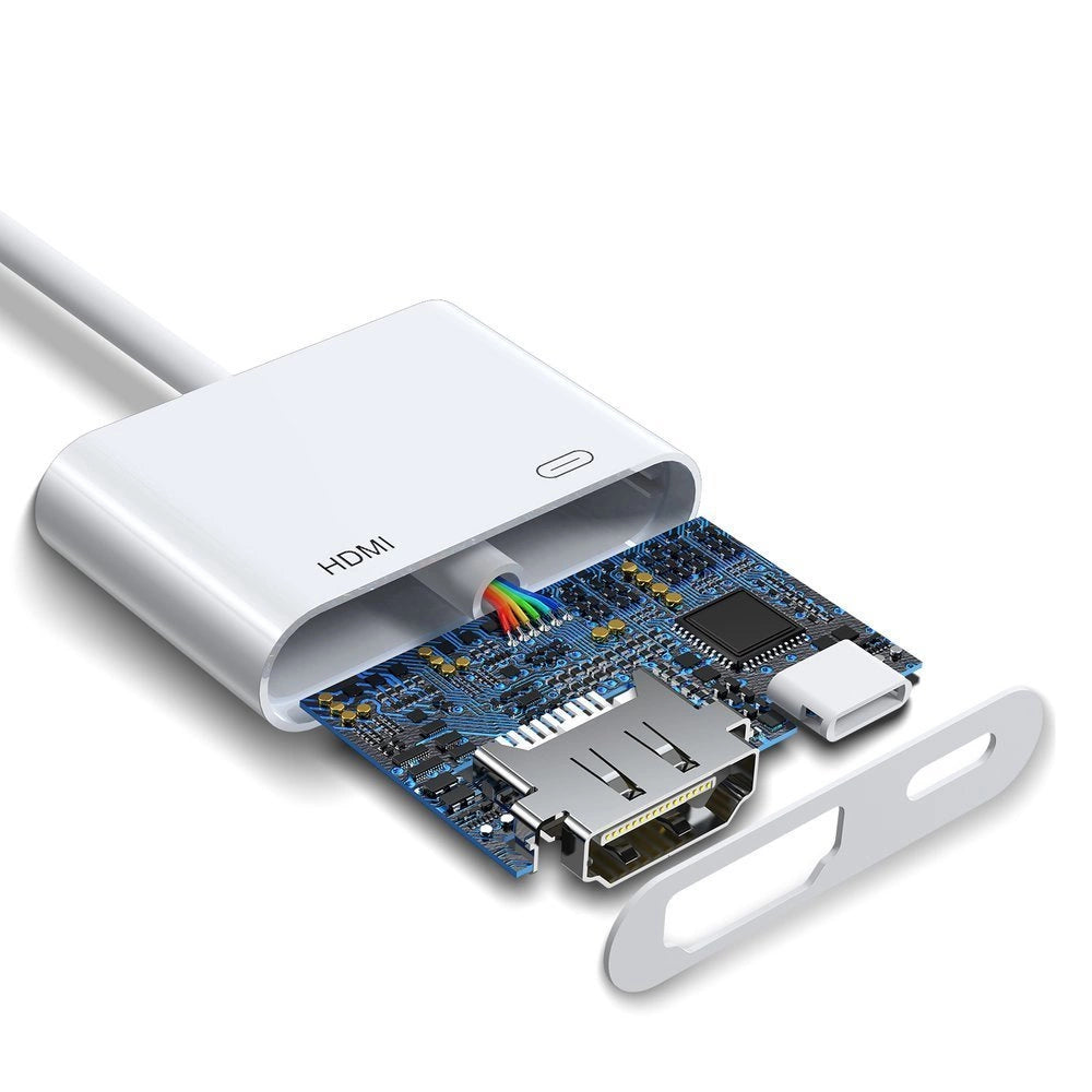 Adapter Joyroom S-H141 Lightning (męski) - HDMI FullHD 1080p 60Hz - biały – zdjęcie 8