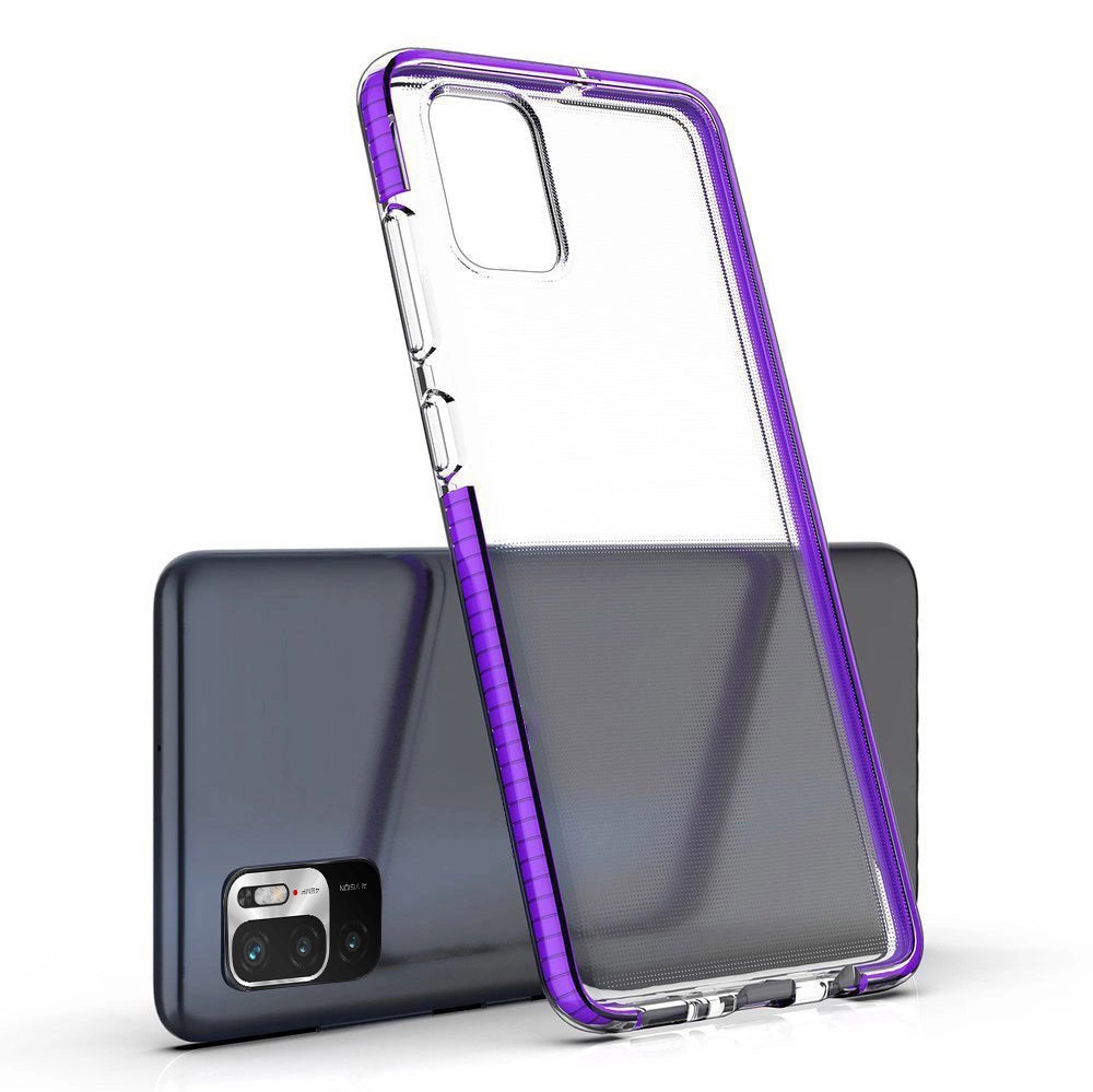 Spring Case pokrowiec do Xiaomi Redmi Note 10 5G / Poco M3 Pro czarny – zdjęcie 3