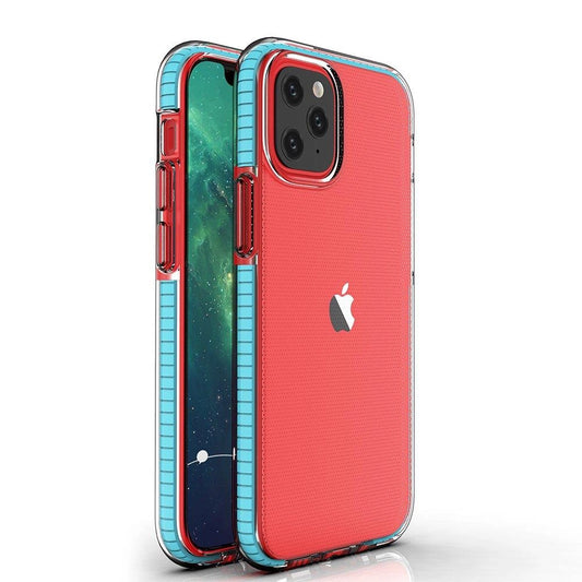 Spring Case pokrowiec żelowe etui z do iPhone 13 Pro jasnoniebieski