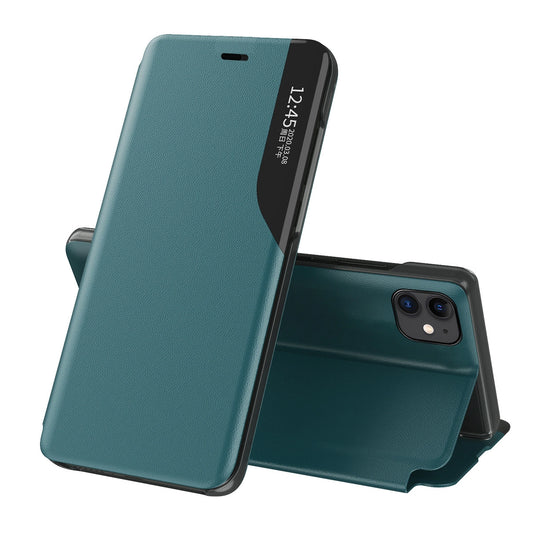 Eco Leather View Case futerał etui z klapką i funkcją podstawki iPhone 13
