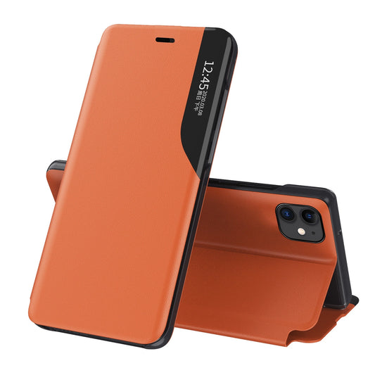 Eco Leather View Case futerał etui z klapką i funkcją podstawki iPhone 13