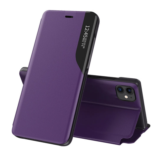 Eco Leather View Case futerał etui z klapką i funkcją podstawki iPhone 13