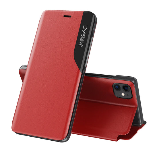 Eco Leather View Case futerał etui z klapką i funkcją podstawki iPhone 13