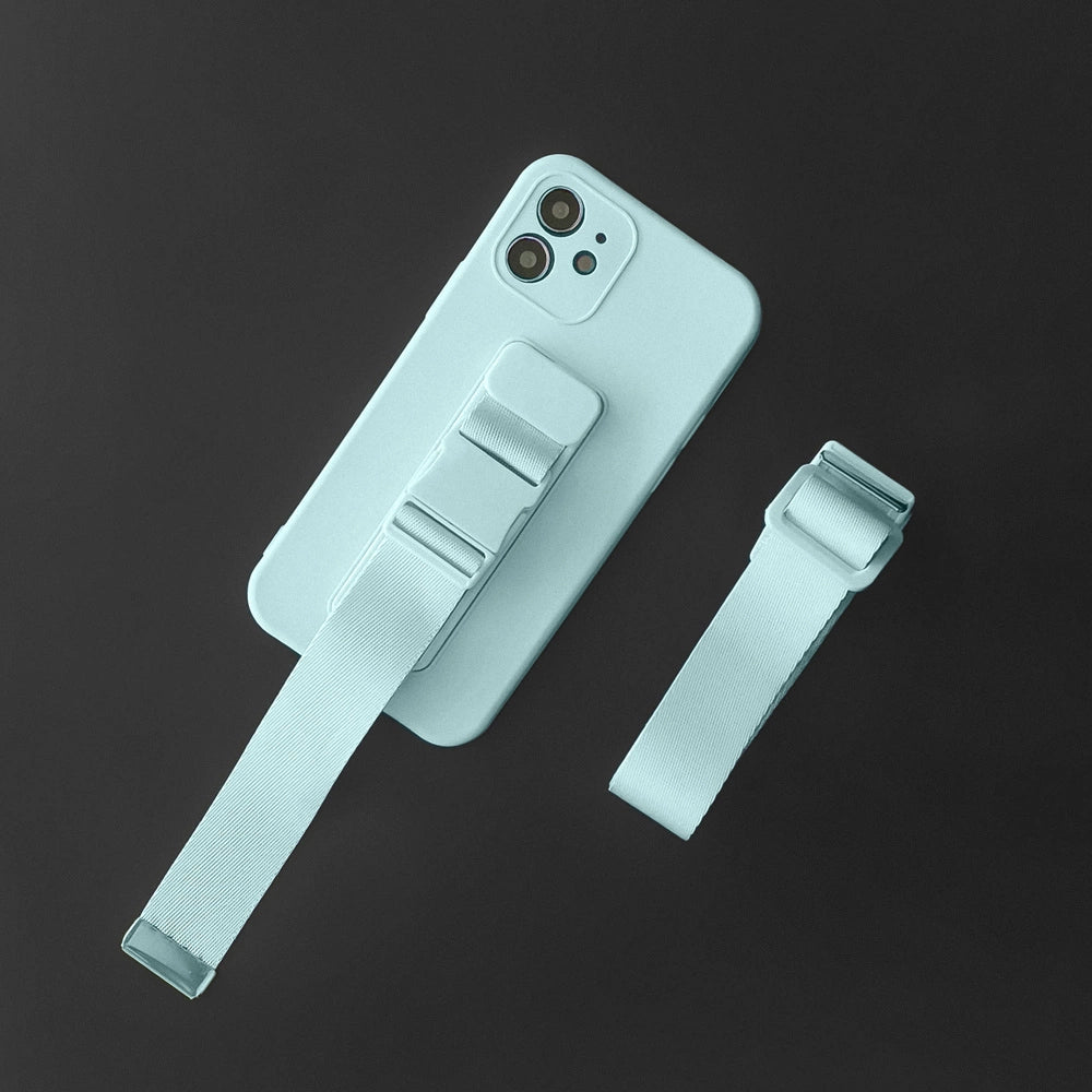 Rope case żelowe etui ze smyczą łańcuszkiem torebka smycz iPhone 8 Plus – zdjęcie 10