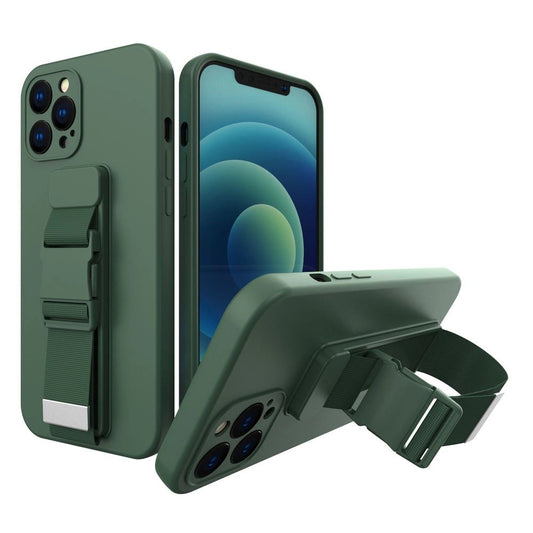 Rope case żelowe etui ze smyczą łańcuszkiem torebka smycz iPhone 11 Pro