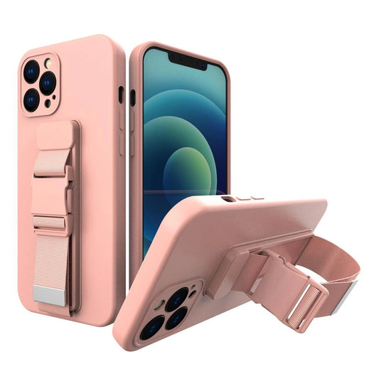 Rope case żelowe etui ze smyczą łańcuszkiem torebka smycz iPhone 11 Pro
