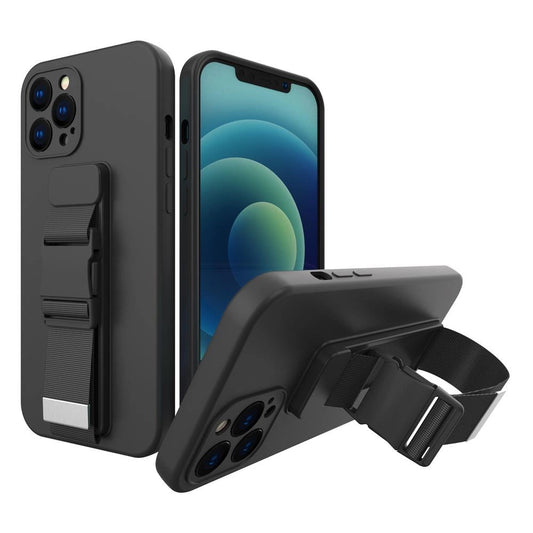 Rope case żelowe etui ze smyczą łańcuszkiem torebka smycz Xiaomi Redmi 9