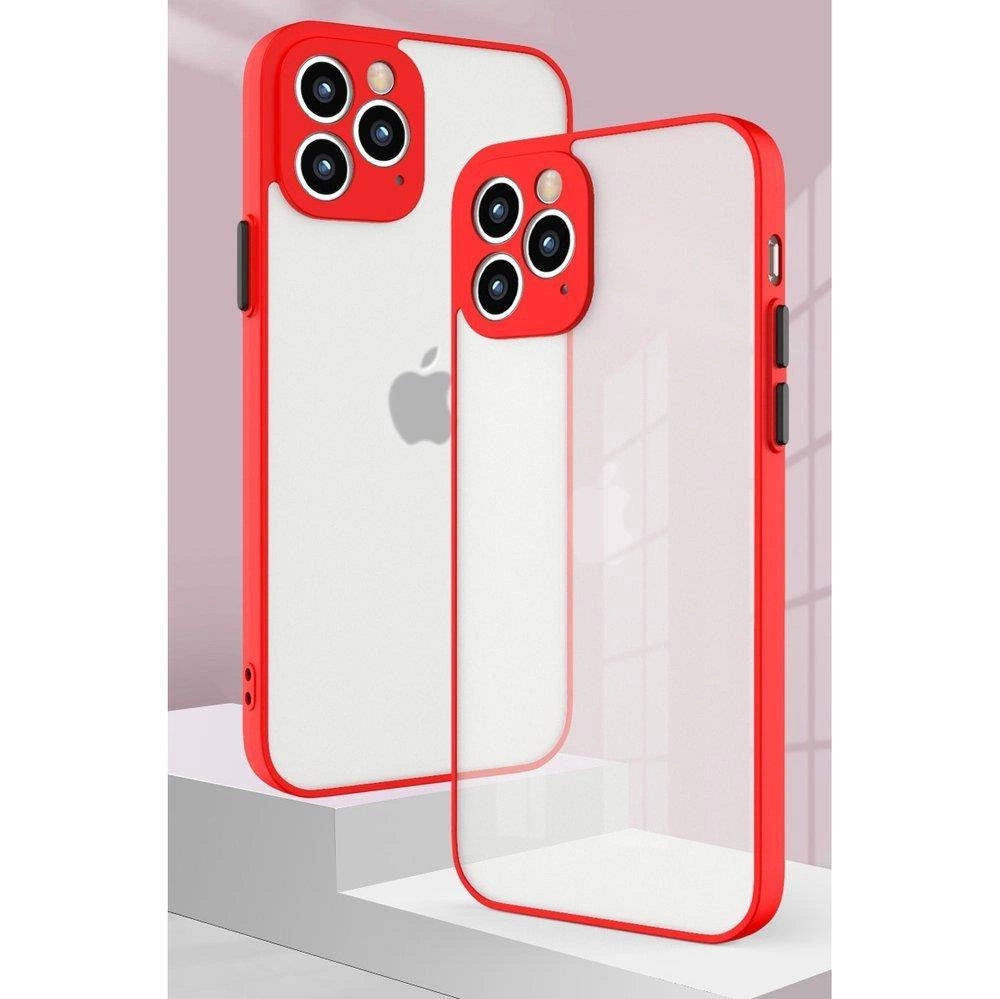 Milky Case silikonowe do Samsung Galaxy S21+ 5G (S21 Plus 5G) czerwony – zdjęcie 6