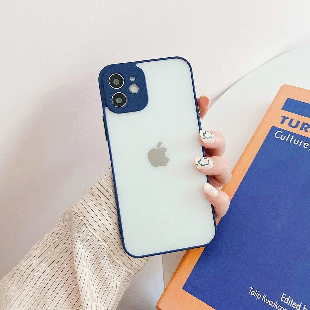 Milky Case silikonowe do Samsung Galaxy S21+ 5G (S21 Plus 5G) granatowy – zdjęcie 2