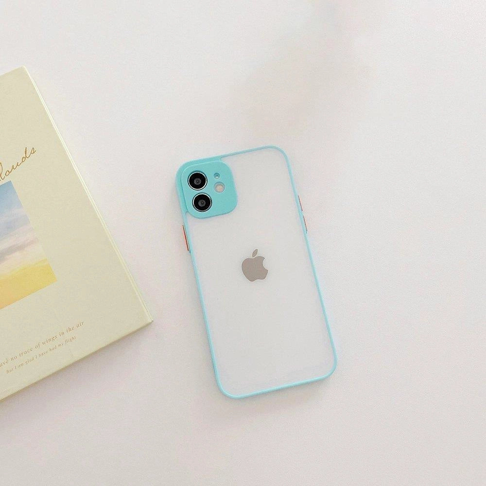 Milky Case silikonowe do Samsung Galaxy S21+ 5G (S21 Plus 5G) niebieski – zdjęcie 2