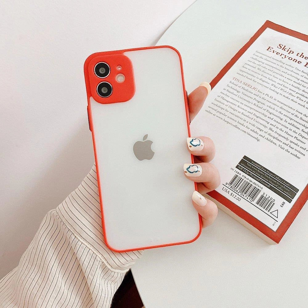 Milky Case silikonowe elastyczne do Xiaomi Redmi 9T czerwony – zdjęcie 3