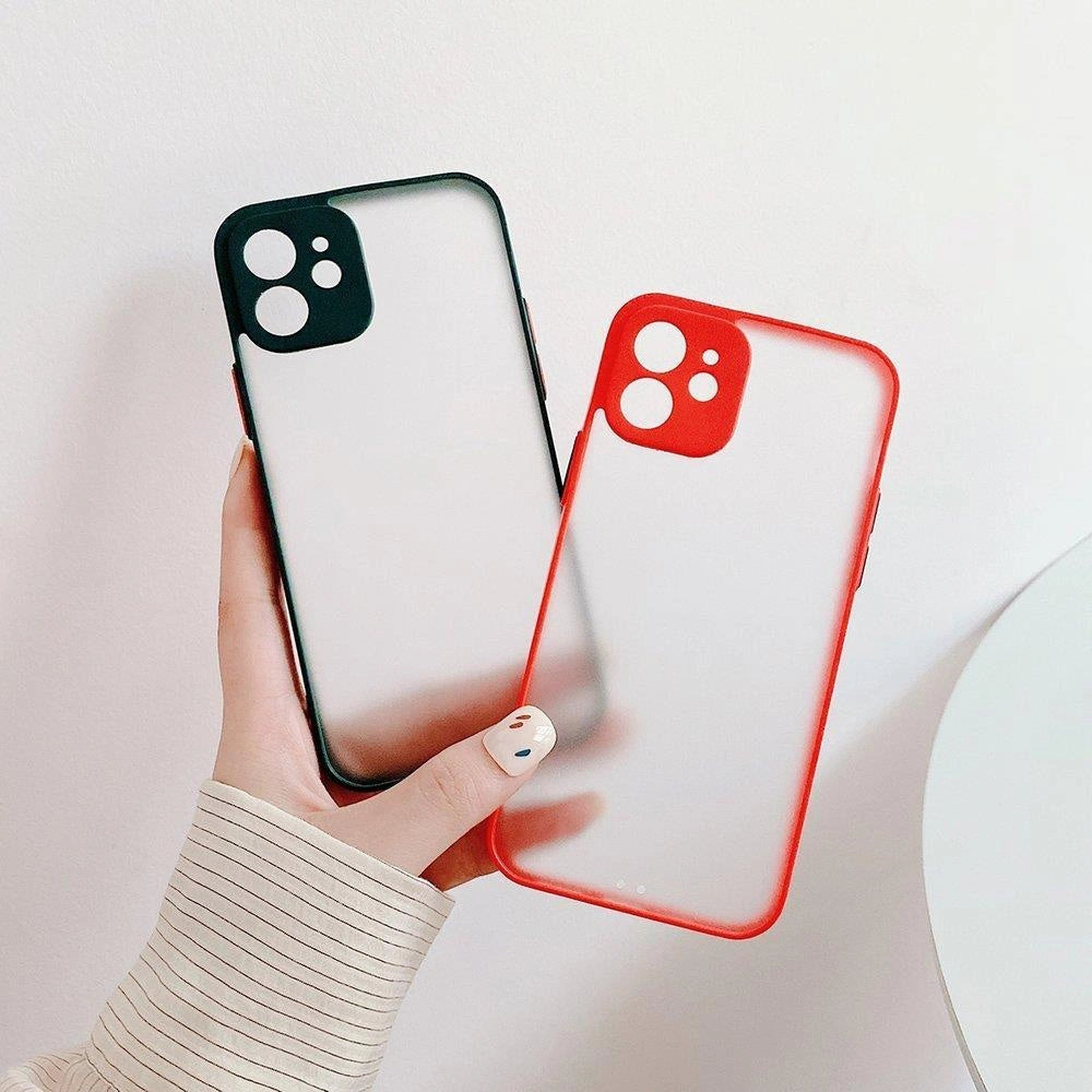 Milky Case silikonowe elastyczne do Xiaomi Redmi 9T czerwony – zdjęcie 5