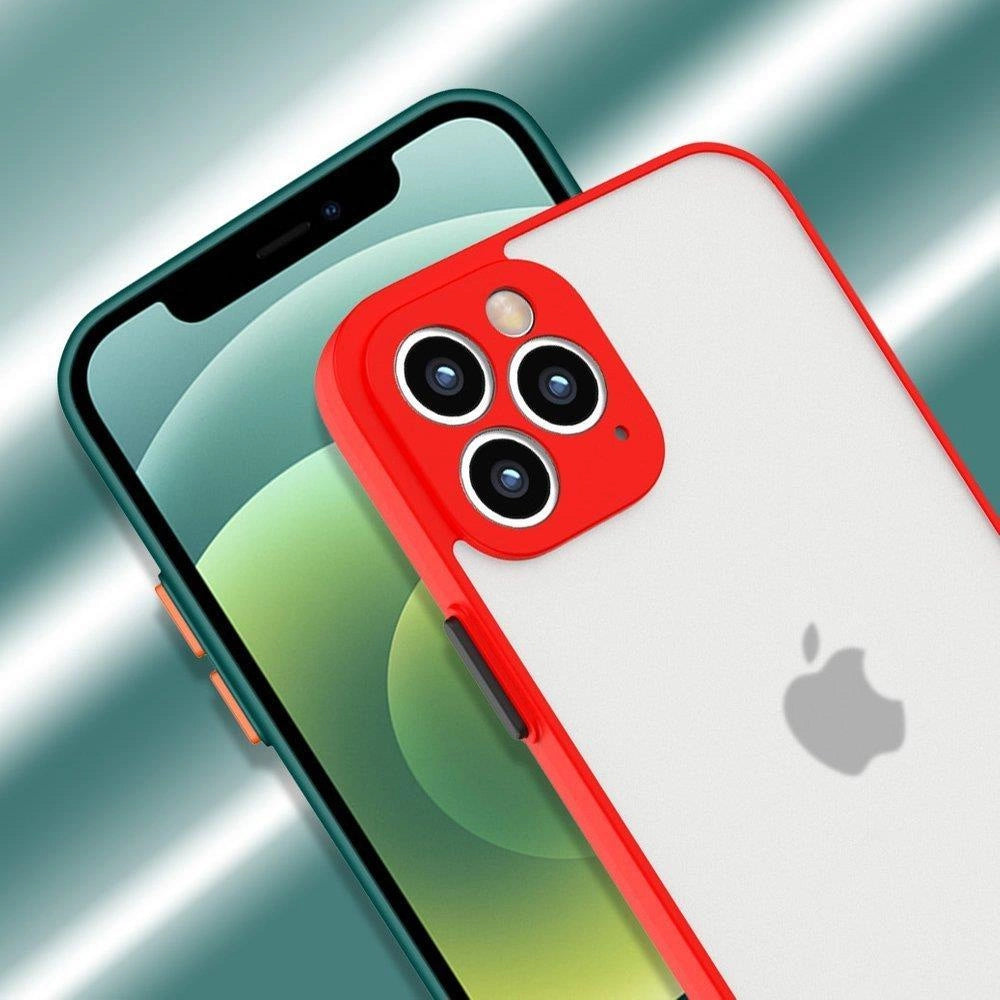 Milky Case silikonowe do Xiaomi Redmi Note 10 / Redmi Note 10S czerwony – zdjęcie 10