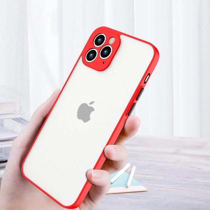 Milky Case silikonowe do Xiaomi Redmi Note 10 / Redmi Note 10S czerwony – zdjęcie 11