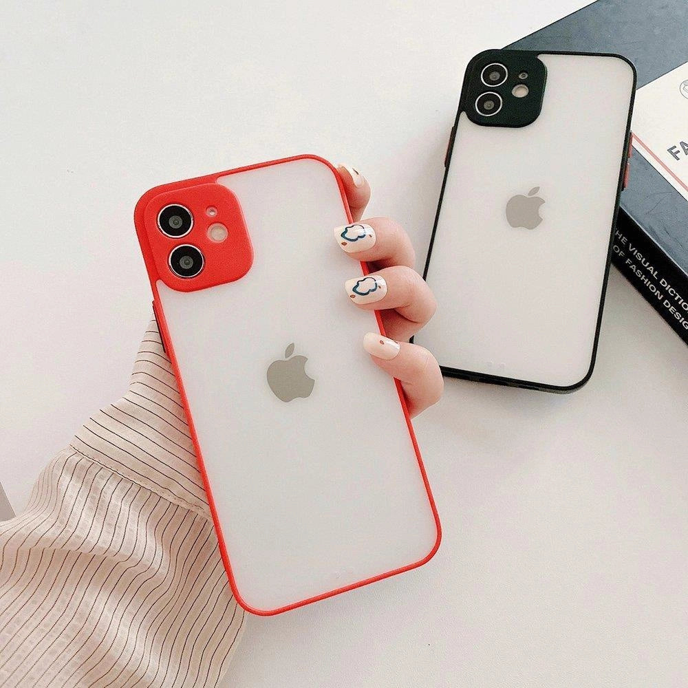 Milky Case silikonowe do Xiaomi Redmi Note 10 / Redmi Note 10S czerwony – zdjęcie 4