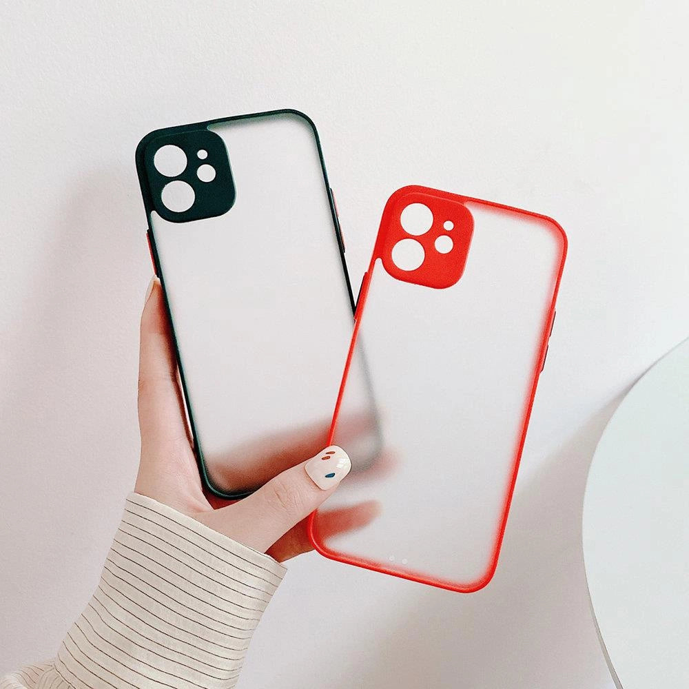 Milky Case silikonowe elastyczne do Samsung Galaxy A72 4G czarny – zdjęcie 3