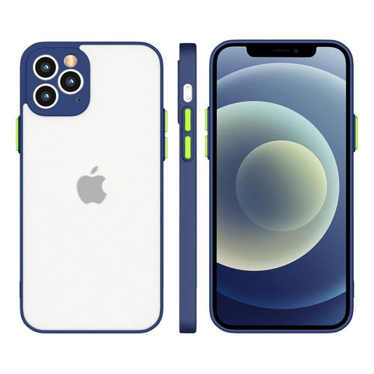 Milky Case silikonowe elastyczne do Samsung Galaxy A72 4G granatowy
