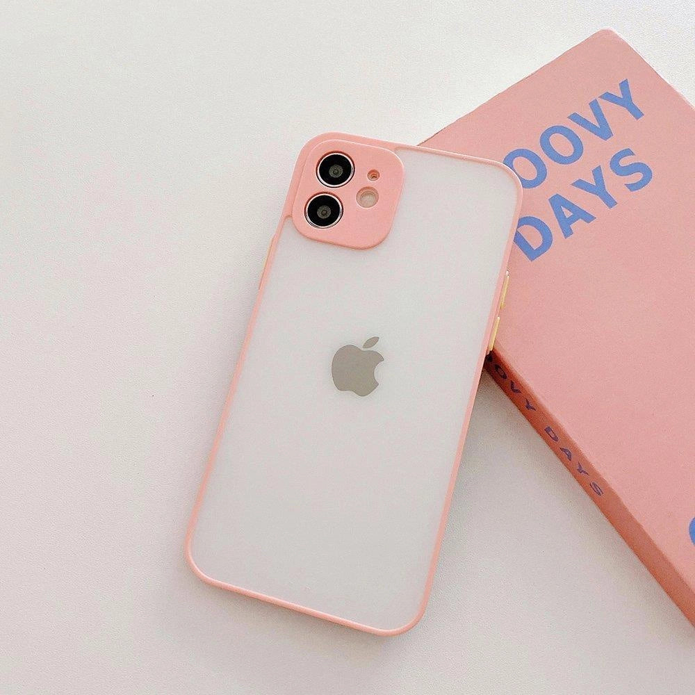 Milky Case silikonowe elastyczne do Samsung Galaxy A72 4G różowy – zdjęcie 2