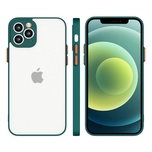 Milky Case silikonowe elastyczne do Samsung Galaxy A72 4G ciemnozielony