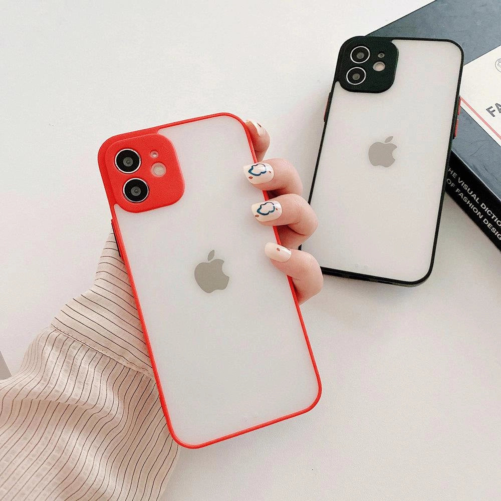 Milky Case silikonowe elastyczne do Samsung Galaxy A22 4G czarny – zdjęcie 4