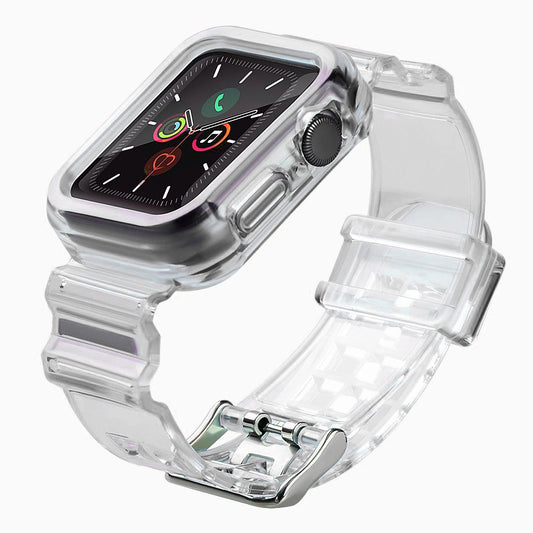 Silikonowa opaska pasek bransoleta do zegarka Apple Watch 42 mm - czarna