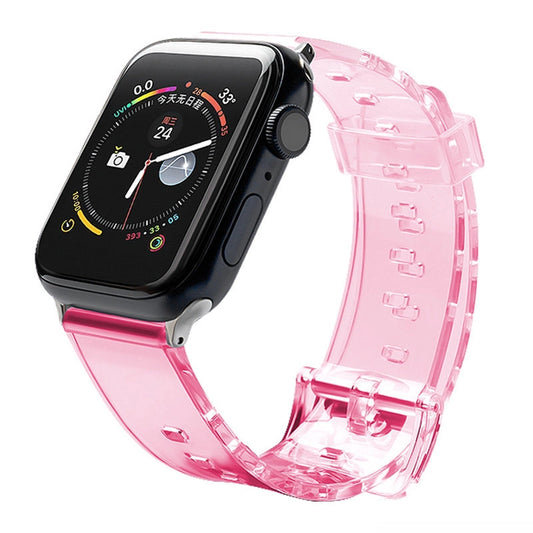 Pasek silikonowy bransoleta do zegarka Apple Watch 42 / 44 mm - czerwony