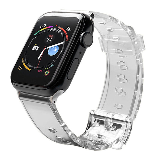 Pasek silikonowy bransoleta do zegarka Apple Watch 38 / 40 mm - czarny
