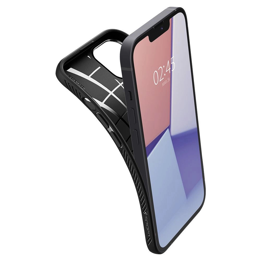 Etui Spigen Liquid Air na iPhone 13 mini - czarny mat – zdjęcie 14