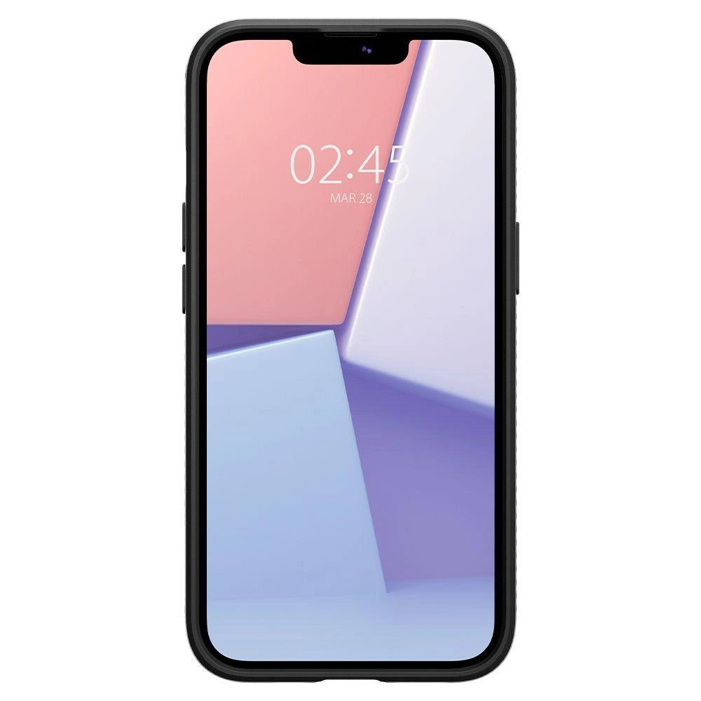 Etui Spigen Liquid Air na iPhone 13 mini - czarny mat – zdjęcie 5