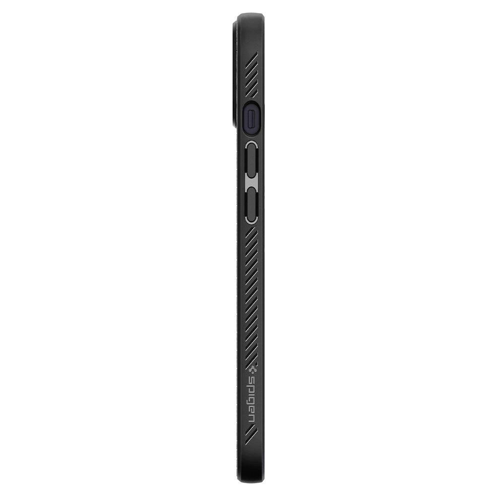 Etui Spigen Liquid Air na iPhone 13 mini - czarny mat – zdjęcie 6