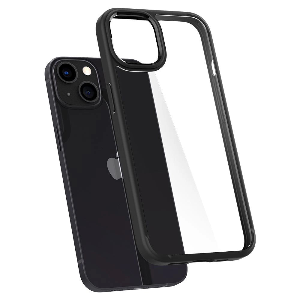 Etui Spigen Ultra Hybrid na iPhone 13 - czarny mat – zdjęcie 5