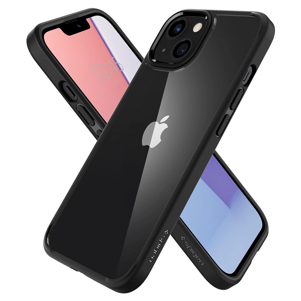 Etui Spigen Ultra Hybrid na iPhone 13 - czarny mat – zdjęcie 6