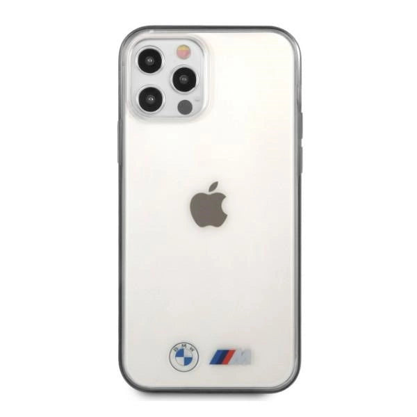 Etui BMW Sandblast na iPhone 12 Pro Max - przezroczyste – zdjęcie 3