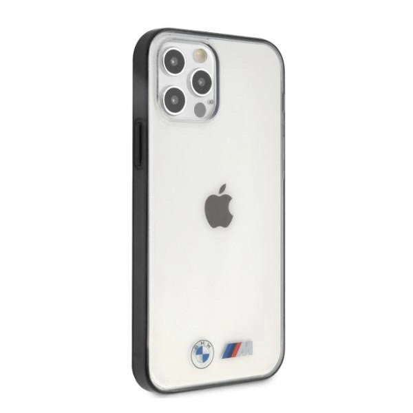 Etui BMW Sandblast na iPhone 12 Pro Max - przezroczyste – zdjęcie 4