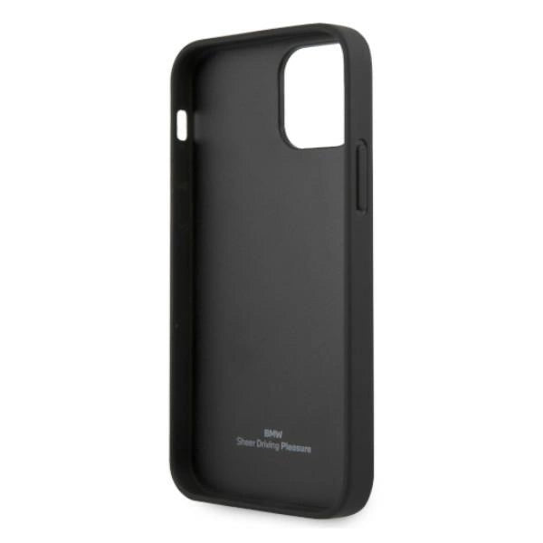 Etui BMW Leather Deboss na iPhone 12 / iPhone 12 Pro - czarne – zdjęcie 7