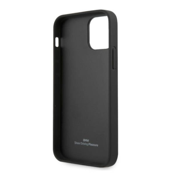 Etui BMW Leather Perforate Sides na iPhone 12 / iPhone 12 Pro - czarne – zdjęcie 7