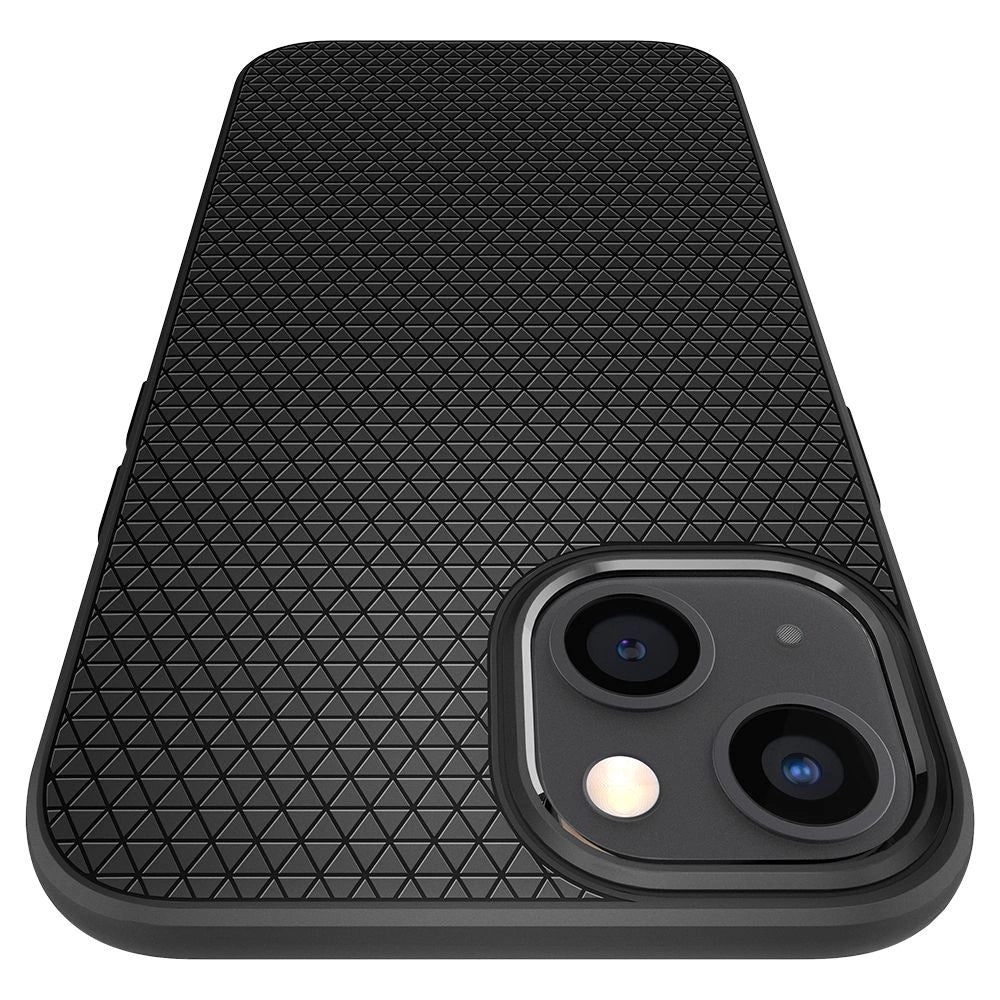 Etui Spigen Liquid Air na iPhone 13 - czarny mat – zdjęcie 7