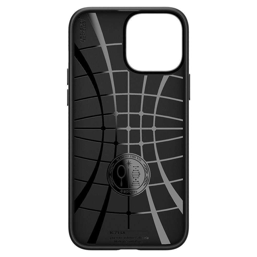 Etui Spigen Liquid Air na iPhone 13 Pro - czarny mat – zdjęcie 5