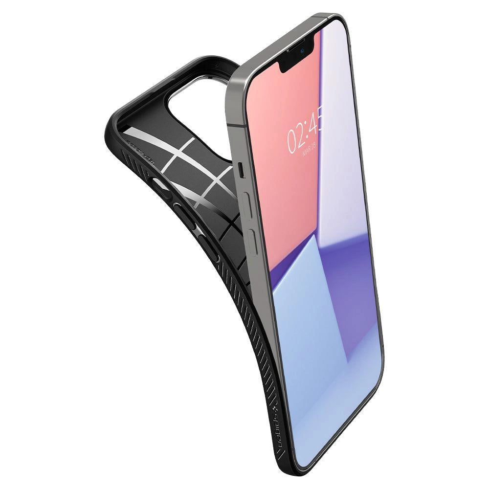 Etui Spigen Liquid Air na iPhone 13 Pro - czarny mat – zdjęcie 8