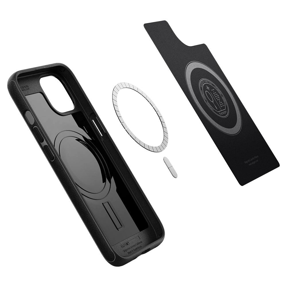 Etui Spigen Mag Armor z MagSafe na iPhone 13 - czarny mat – zdjęcie 7