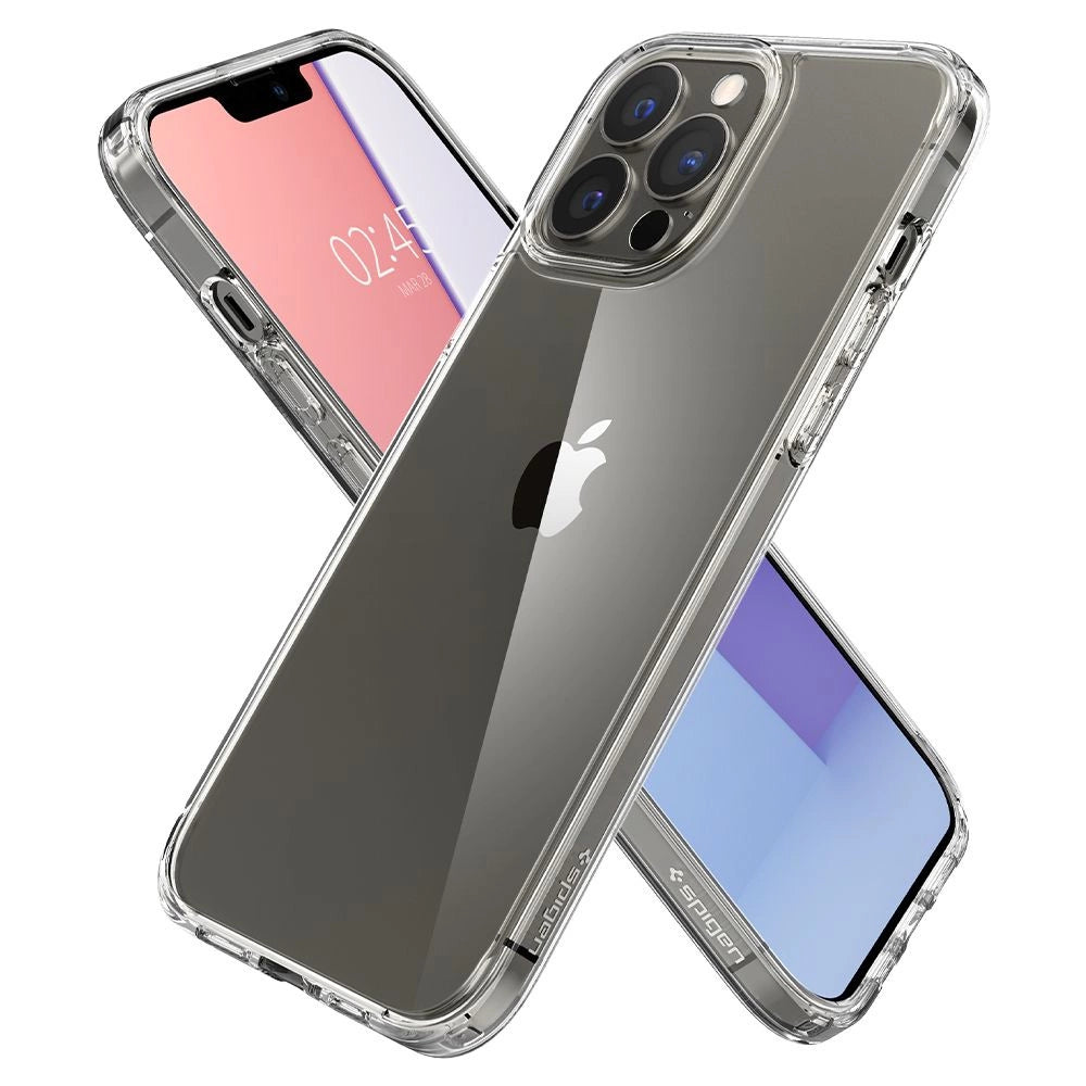 Etui Spigen Ultra Hybrid na iPhone 13 Pro - przezroczyste