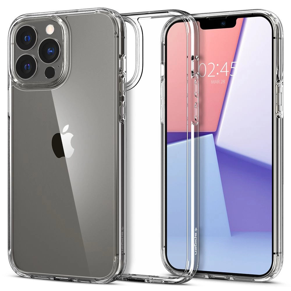 Etui Spigen Ultra Hybrid na iPhone 13 Pro - przezroczyste
