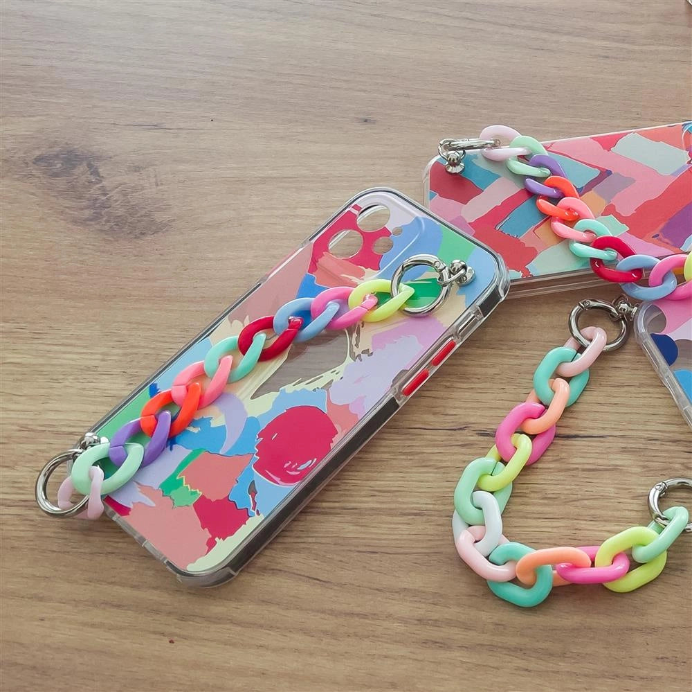 Color Chain Case żelowe do iPhone 8 Plus / iPhone 7 Plus wielokolorowy – zdjęcie 7