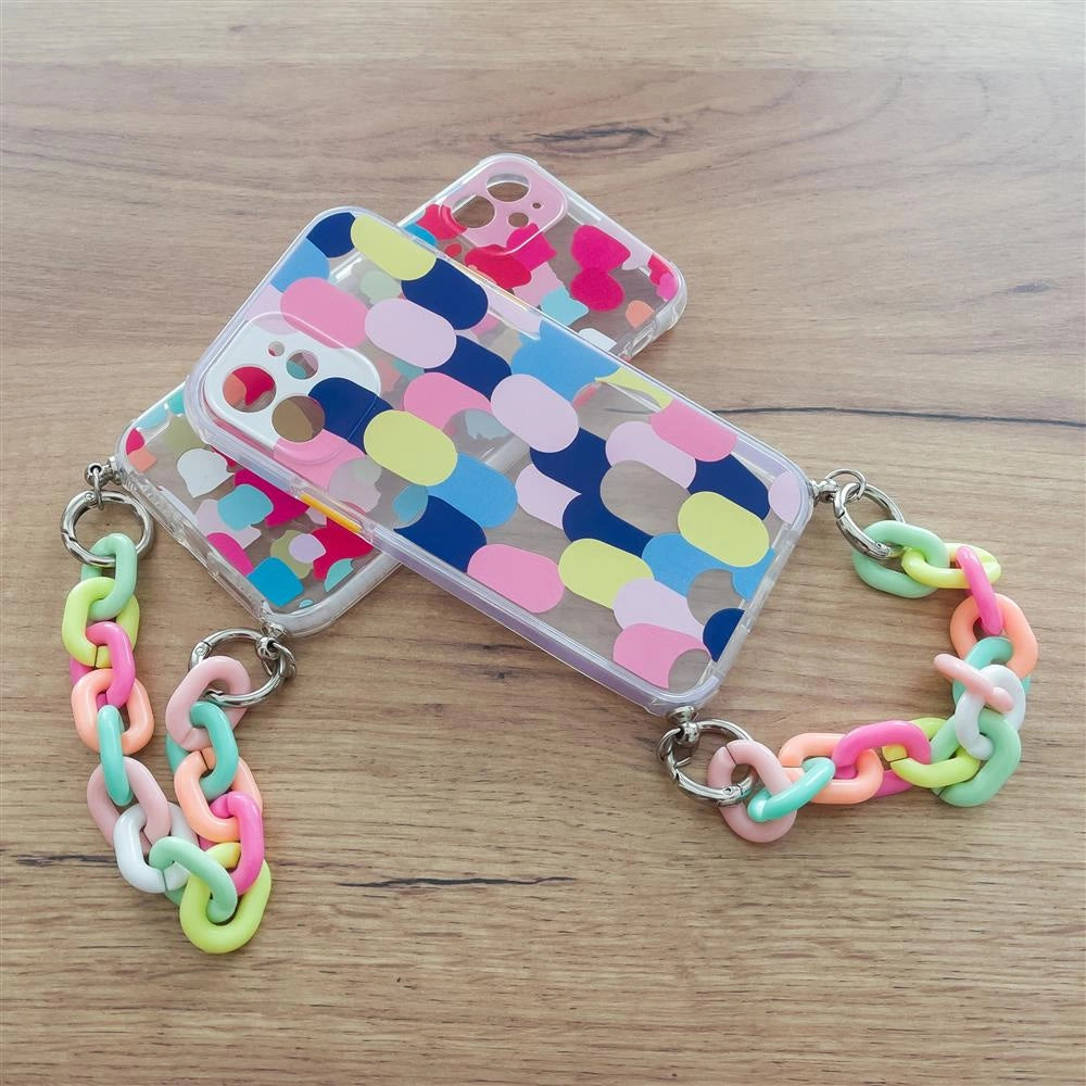 Color Chain Case żelowe do iPhone 8 Plus / iPhone 7 Plus wielokolorowy – zdjęcie 8
