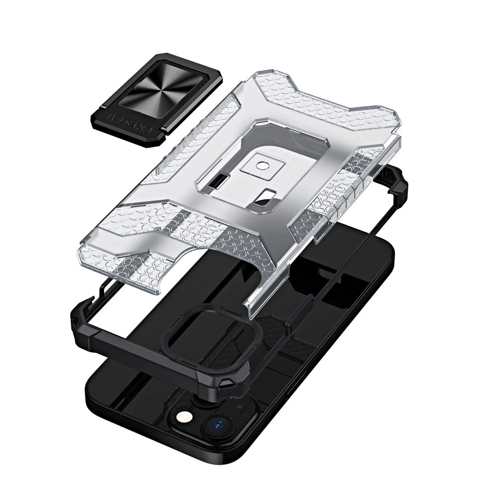 Crystal Ring Case pancerne hybrydowe etui pokrowiec + magnetyczny uchwyt – zdjęcie 2