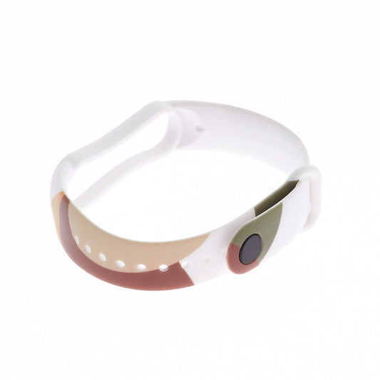 Strap Moro opaska do Xiaomi Mi Band 3 / 4 silikonowy do zegarka wzór 4