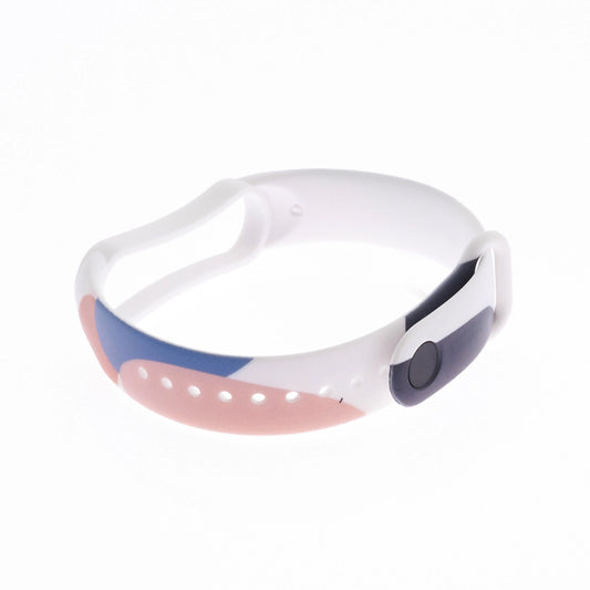 Strap Moro opaska do Xiaomi Mi Band 3 / 4 silikonowy do zegarka wzór 10
