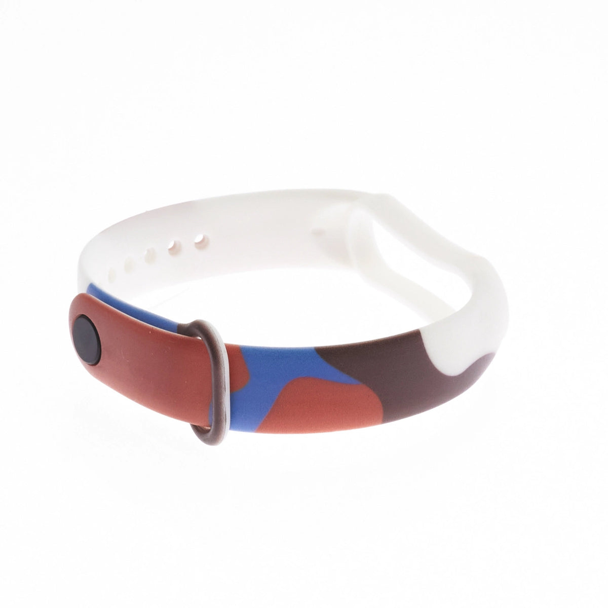 Strap Moro opaska do Xiaomi Mi Band 5 / 6 silikonowy do zegarka wzór 8 – zdjęcie 2