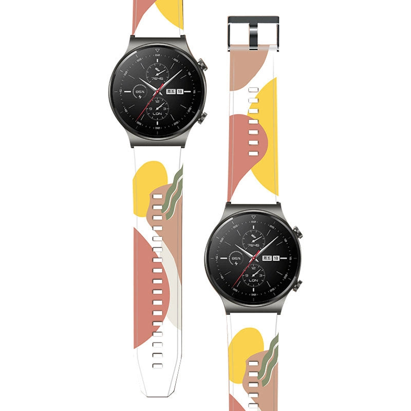 Strap Moro opaska do Huawei Watch GT2 Pro silikonowy do zegarka wzór 8 – zdjęcie 2