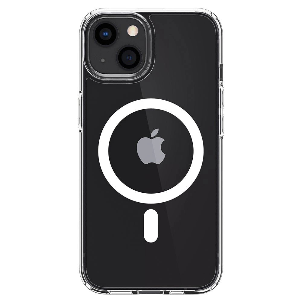 Etui Spigen Ultra Hybrid Mag z MagSafe na iPhone 13 mini - białe – zdjęcie 10